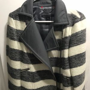 Marc Jacobs Wool and Alpaca striped coat